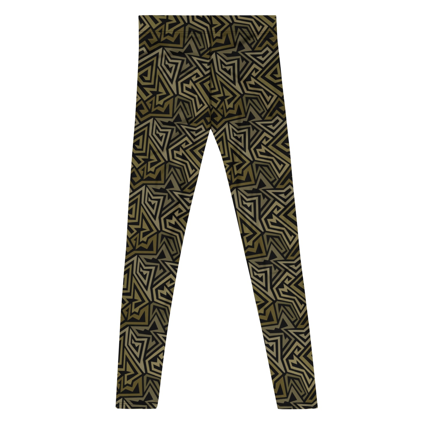 Geometric Camouflage Colours Meggings Mens Leggings