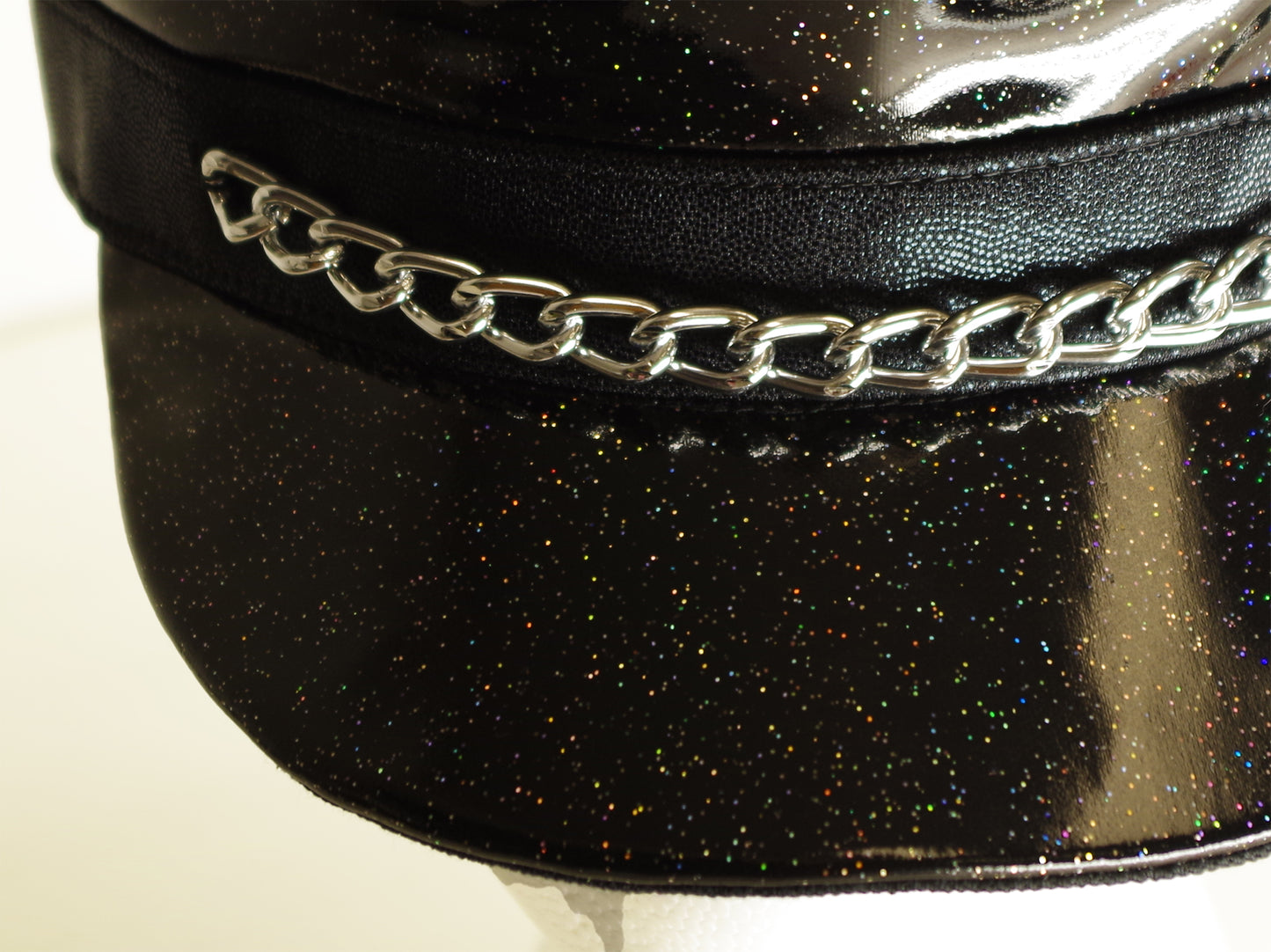 Festival Biker Cap Rave Captain's Hat Handmade in Vancouver