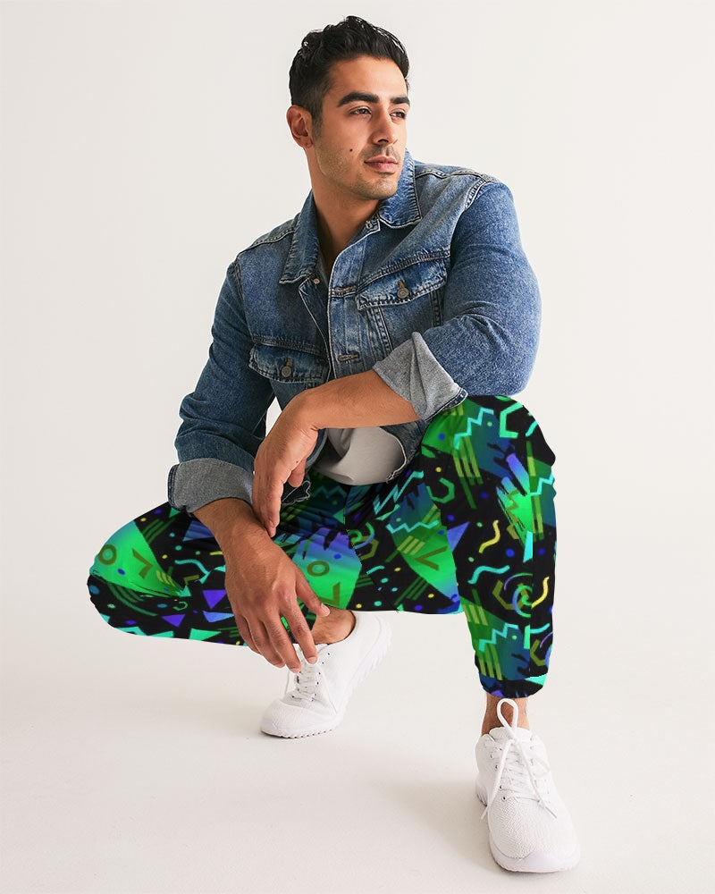 80s/90s Memphis Milano Print Mens Track Pants