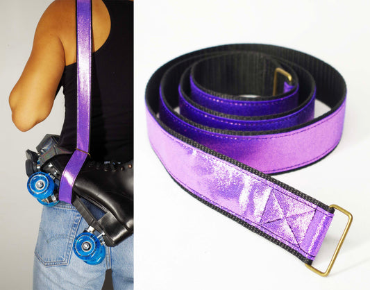 Lilac Skate Leash:  Lilac Purple Shimmer