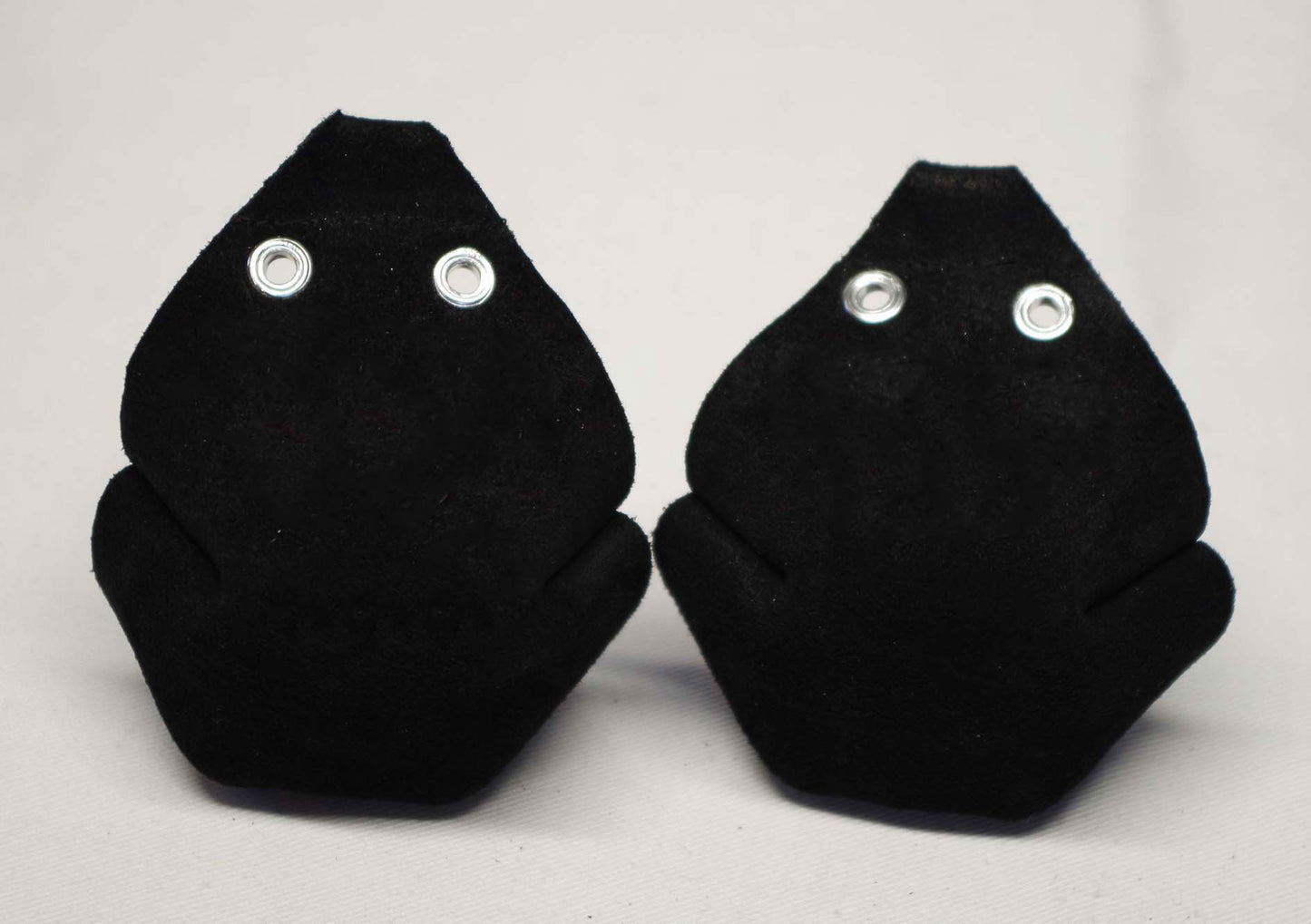 Simple Black Durable Suede Toe Caps