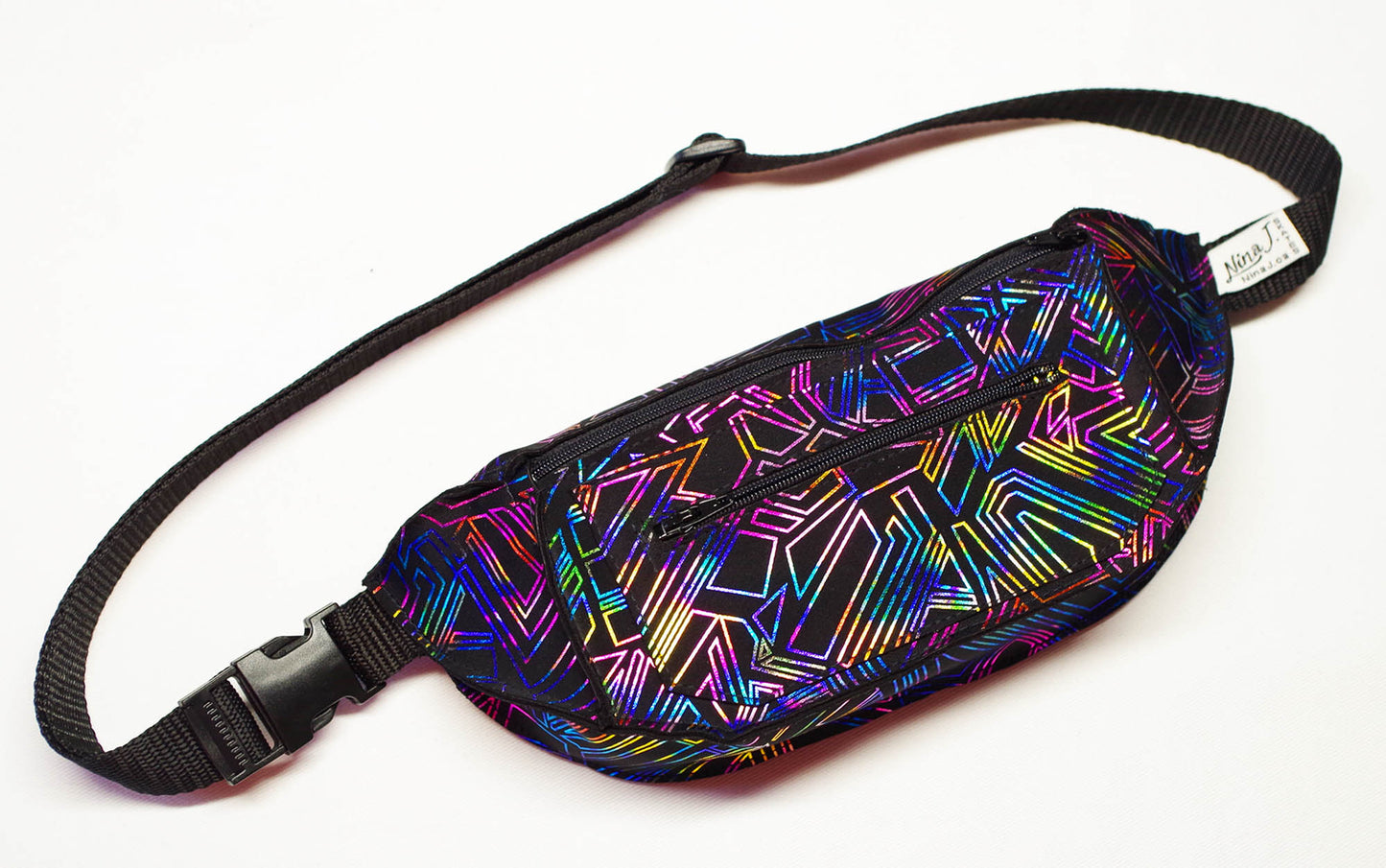 Festival Fanny Pack in Multi-Color Geometric Print