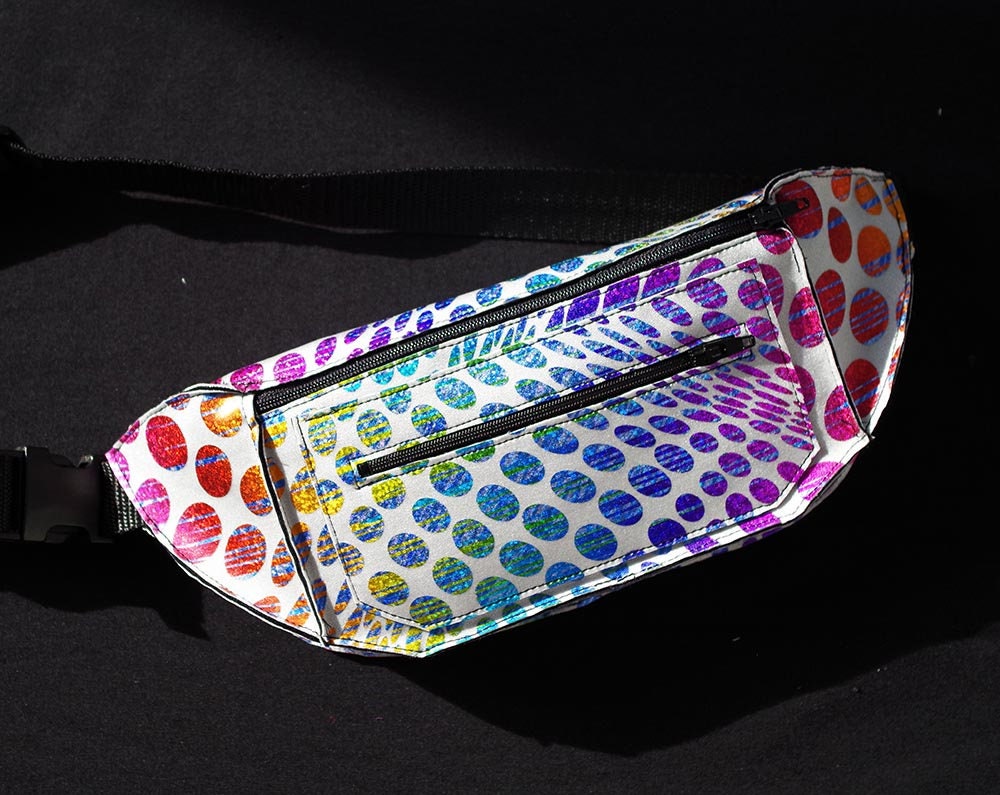 Rainbow Psychedelic Pride Fanny Pack