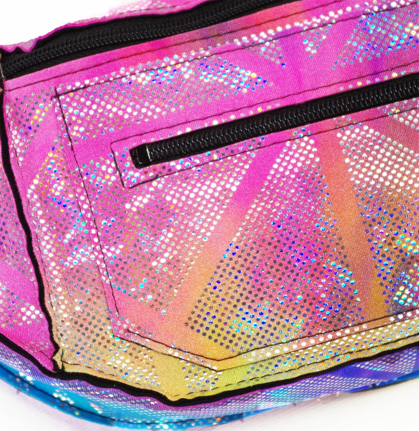 Holographic Unicorn Pink Festival Fanny Pack