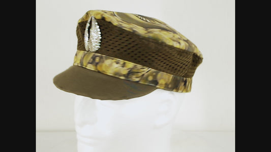 Mushroom Camouflage Soft Captain's Hat