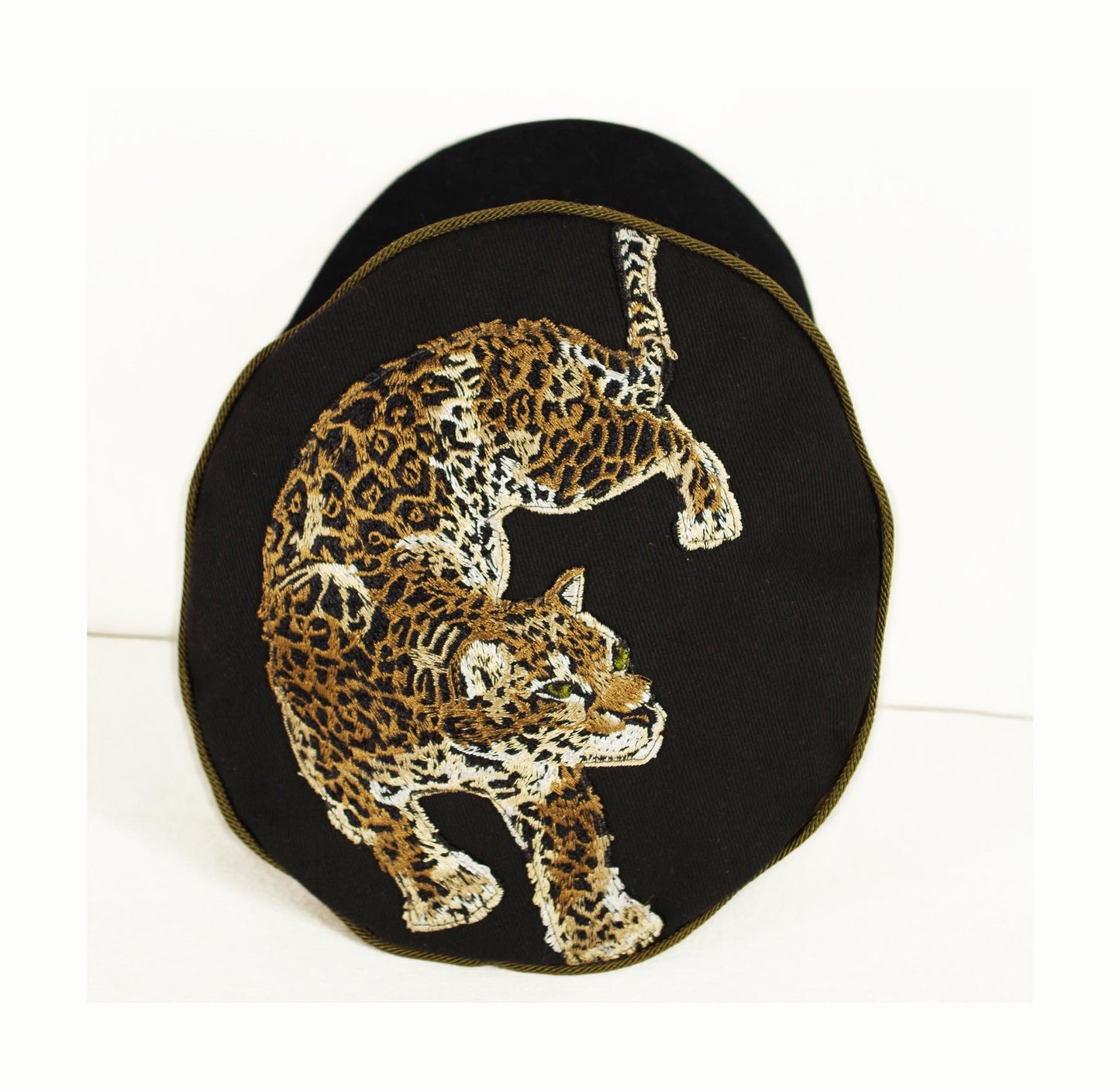 Tiger Brocade Soft Captain's Hat