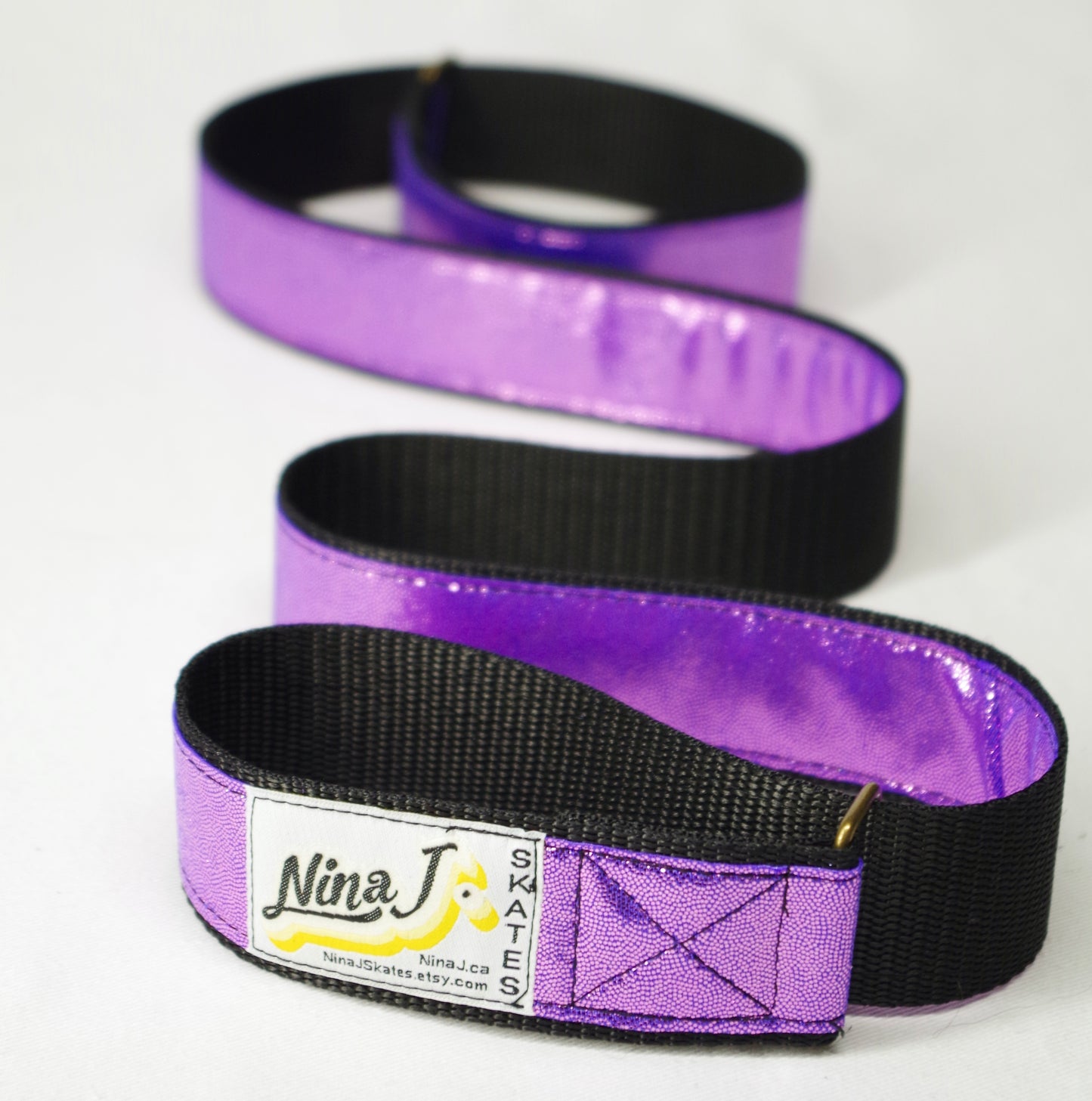 Lilac Skate Leash:  Lilac Purple Shimmer