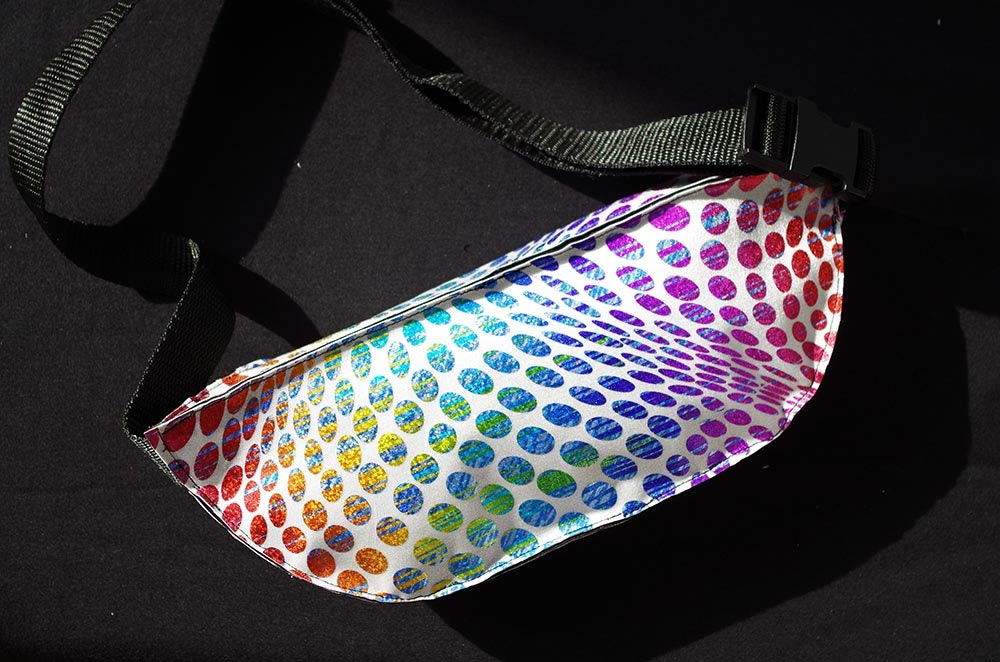 Rainbow Psychedelic Pride Fanny Pack
