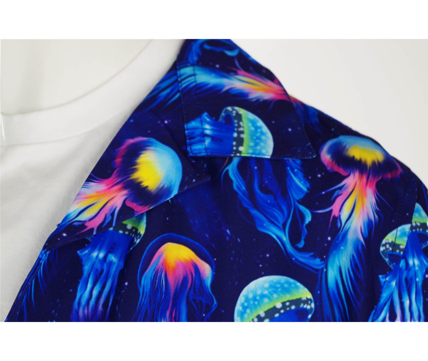 Jellyfish Festival Button Up Shirt