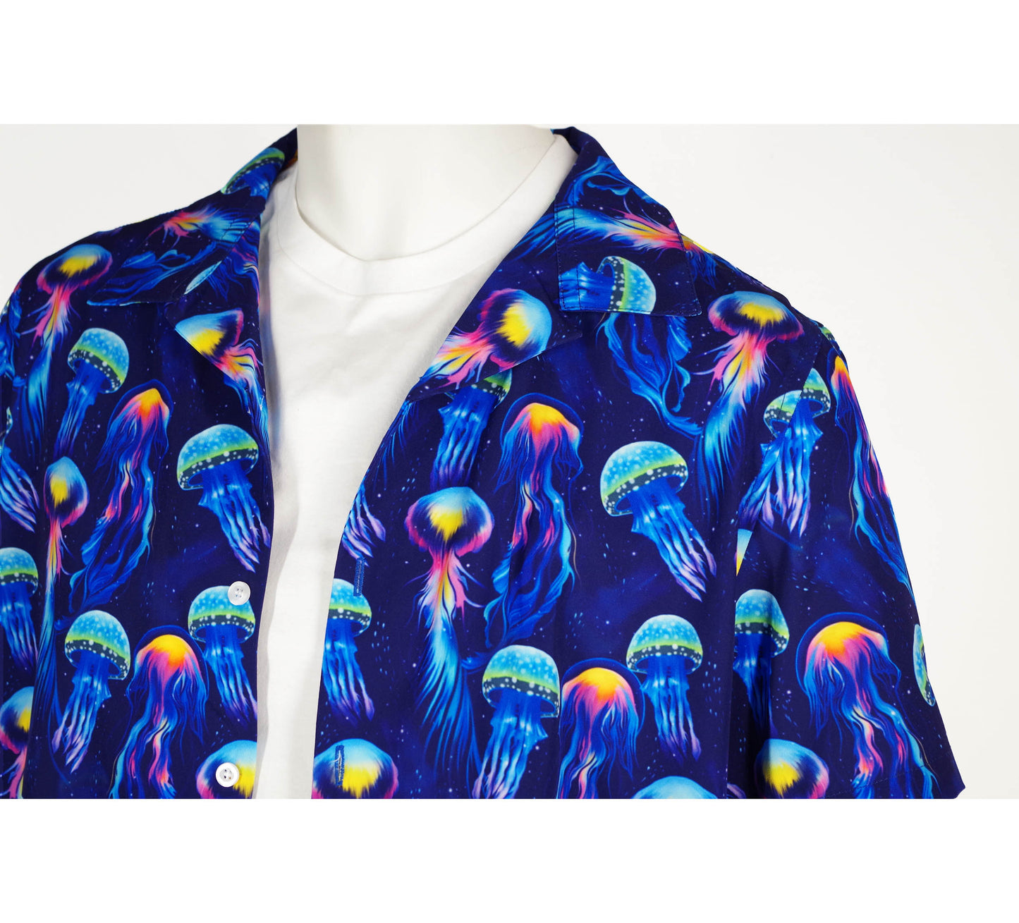 Jellyfish Festival Button Up Shirt