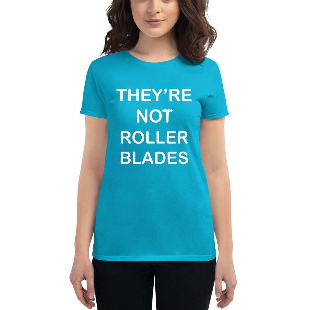 Roller Skate Tshirt "They're Not Roller Blades"